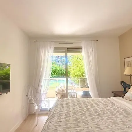 Lägenhet La Roya Luxury Near Pool Ac Parking *