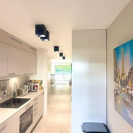 Lägenhet La Roya Luxury Near Pool Ac Parking *